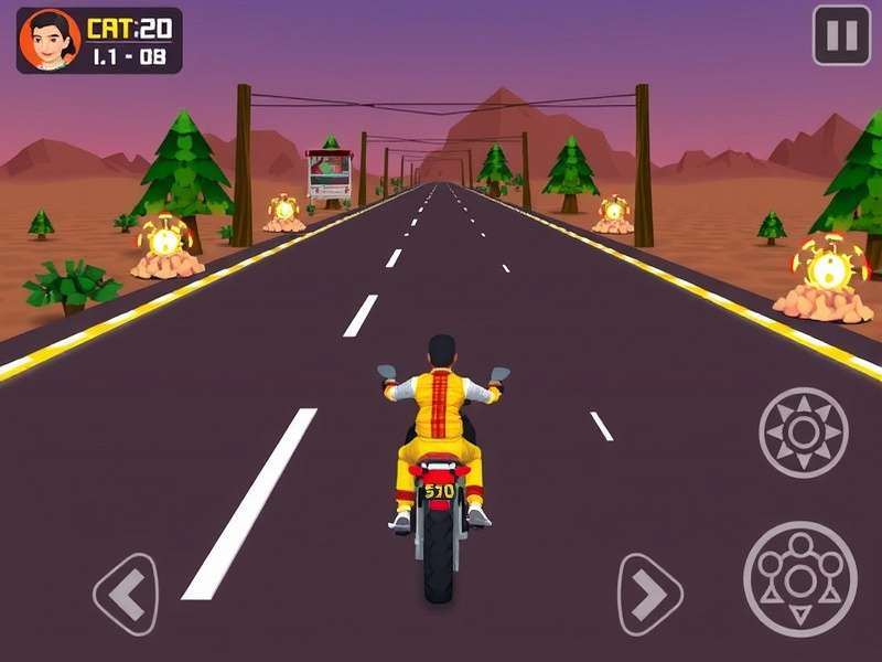 Dal Baati Rider Gameplay Screenshot
